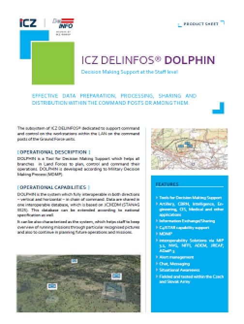 Decision Making Support at the Staff level DOLPHIN –…