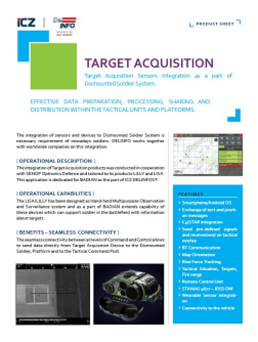 Target acquisition and SAM – EN