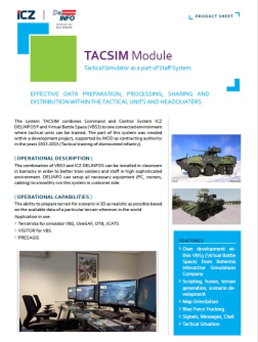 TACSIM module and TELA module – EN