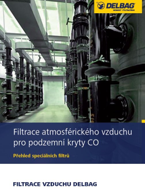 Atmospheric air filtration for underground CO – CZ