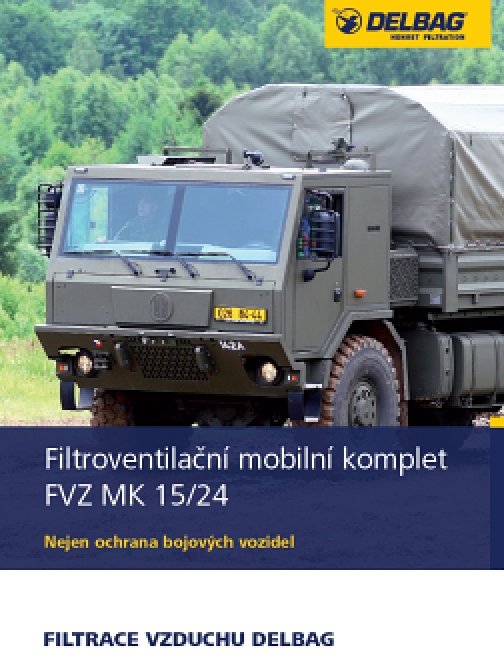 Mobile filter-ventilation set FVZ MK 15/24 – CZ