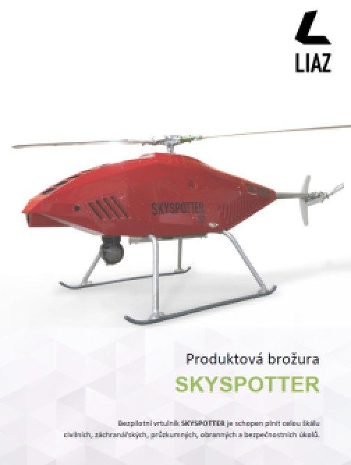 Bezpilotní vrtulník SKYSPOTTER – CZ